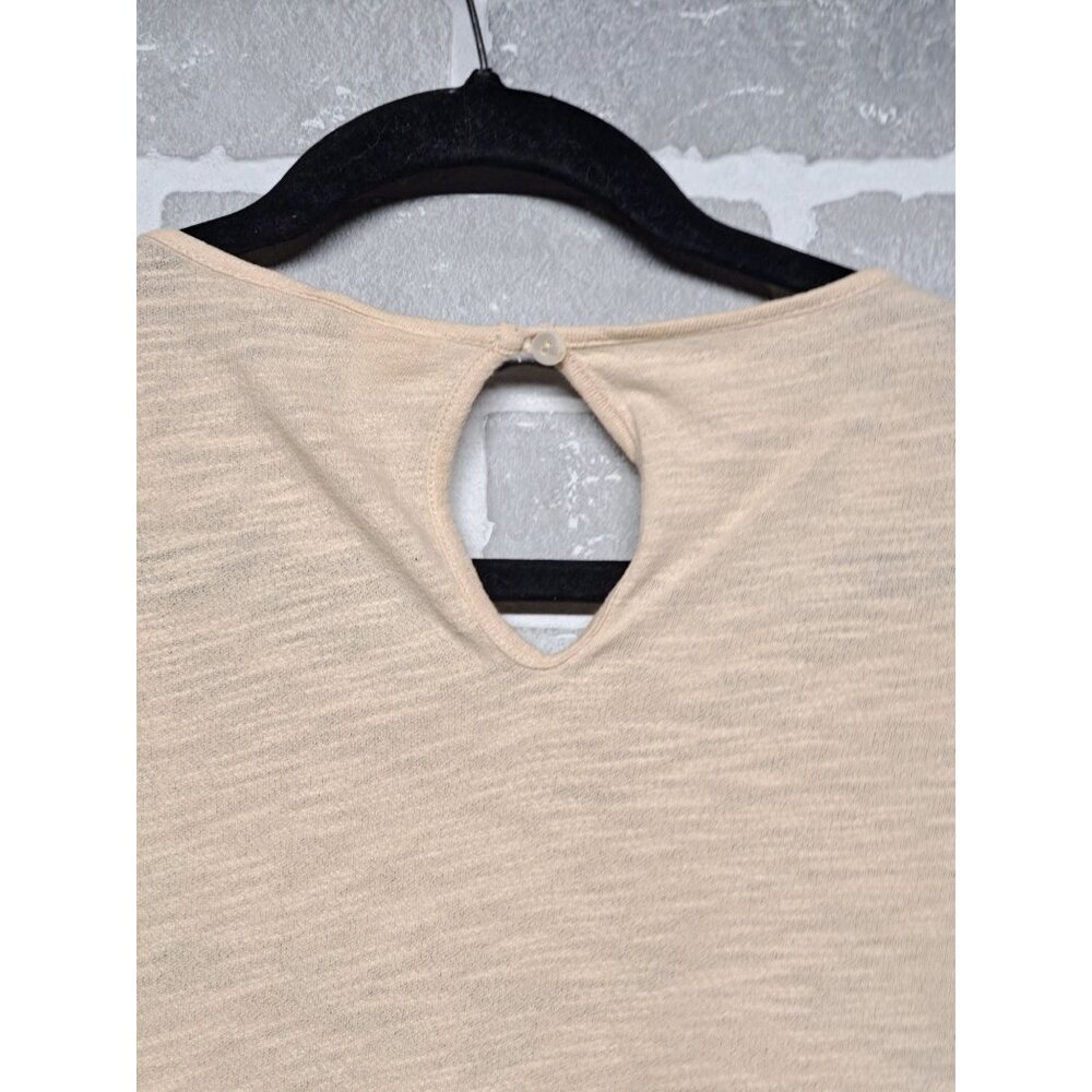Embroidered Boho Top With Tassel Drawstring Hem‎ & Keyhole Back - Picture 11 of 14